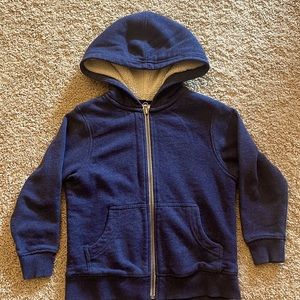 Hanna Andersson Sherpa lined hoodie